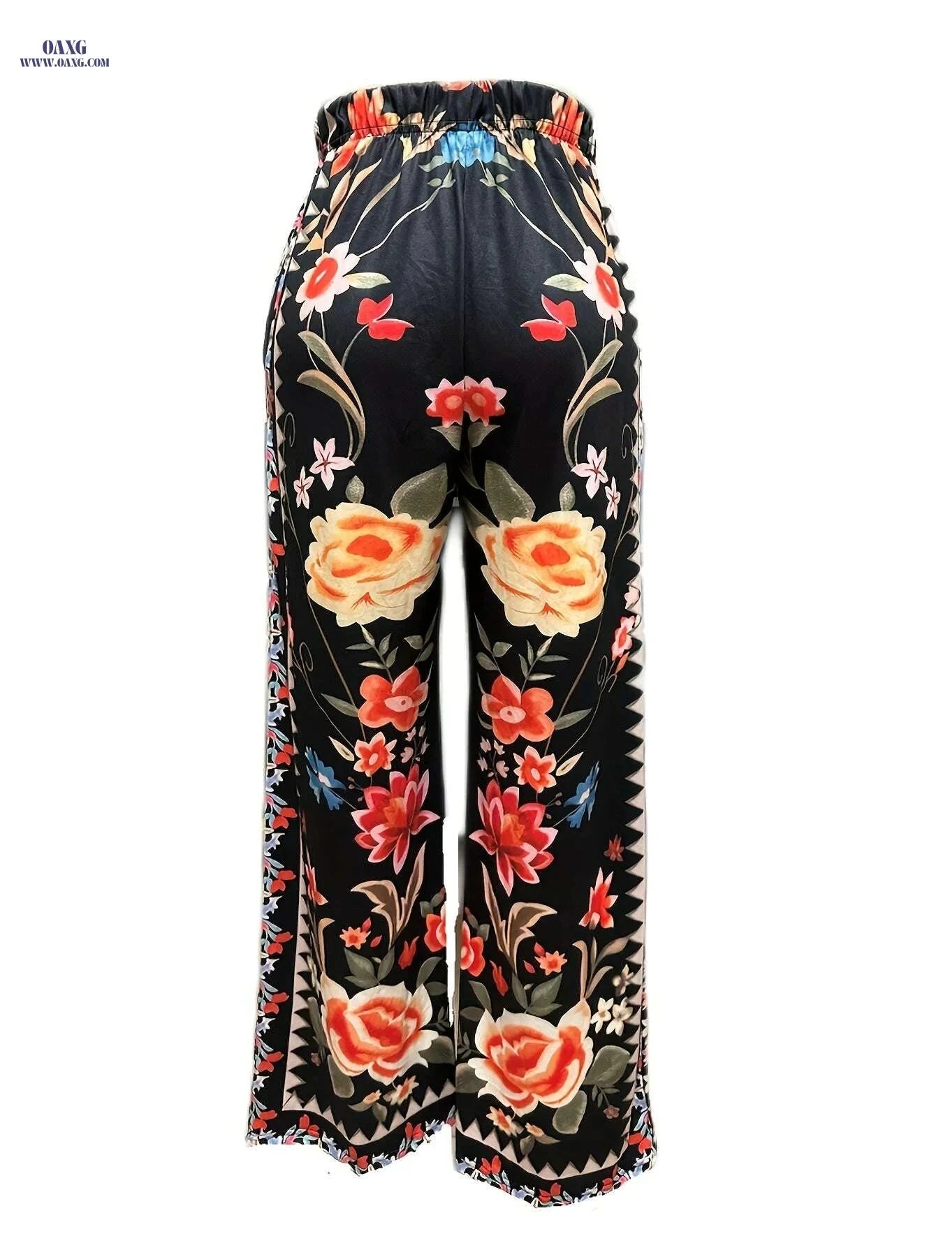 2023 Fashion Peacock Brushed Long Pants - Summer Casual Style   OAXG Blue / S