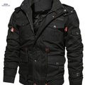 2025 Men's Casual Hooded Jacket - Multi-Pocket & Winter Ready   OAXG 
