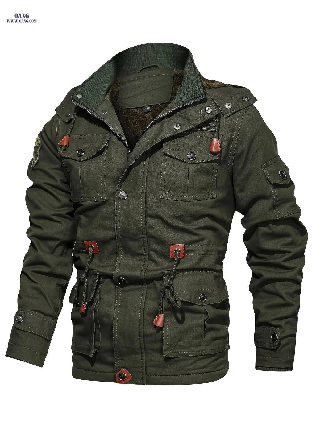 2025 Men's Casual Hooded Jacket - Multi-Pocket & Winter Ready   OAXG 