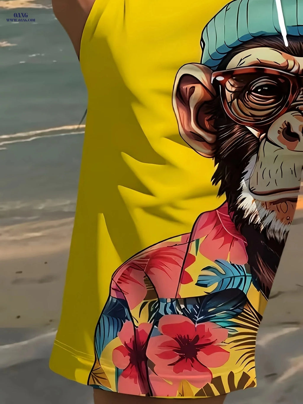 2025 Men's Fashion Beach Shorts - Lightweight & Comfortable Fit   OAXG 