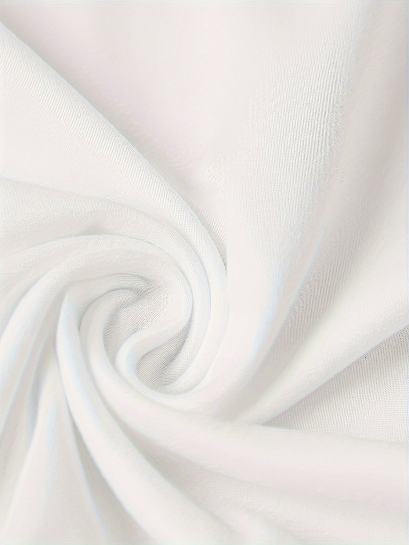 A Casual Top for Women Made of 100%, Featuring a Printed Design, Short Sleeves, And a Round Neckline, Perfect for Spring And Summer   OAXG White / S