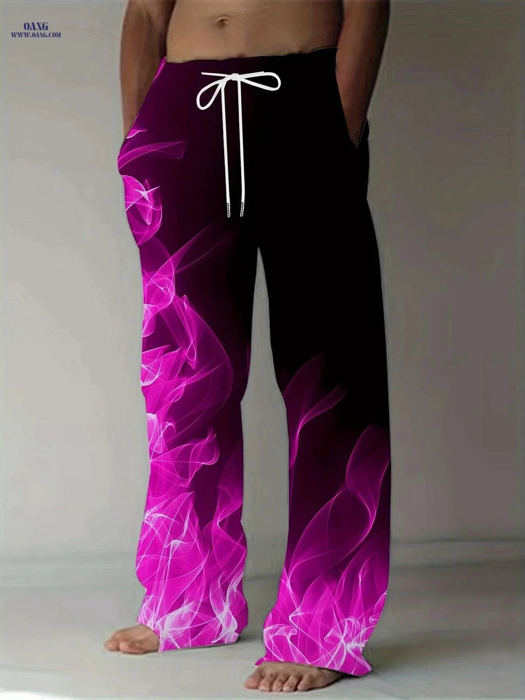 American Vintage Loose Straight-Leg Men's Pants - Casual Spring Style   OAXG 