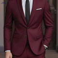 BEATY IN CLOTH Men's Two-Piece Suit - Jacket & Trousers for Events   OAXG 