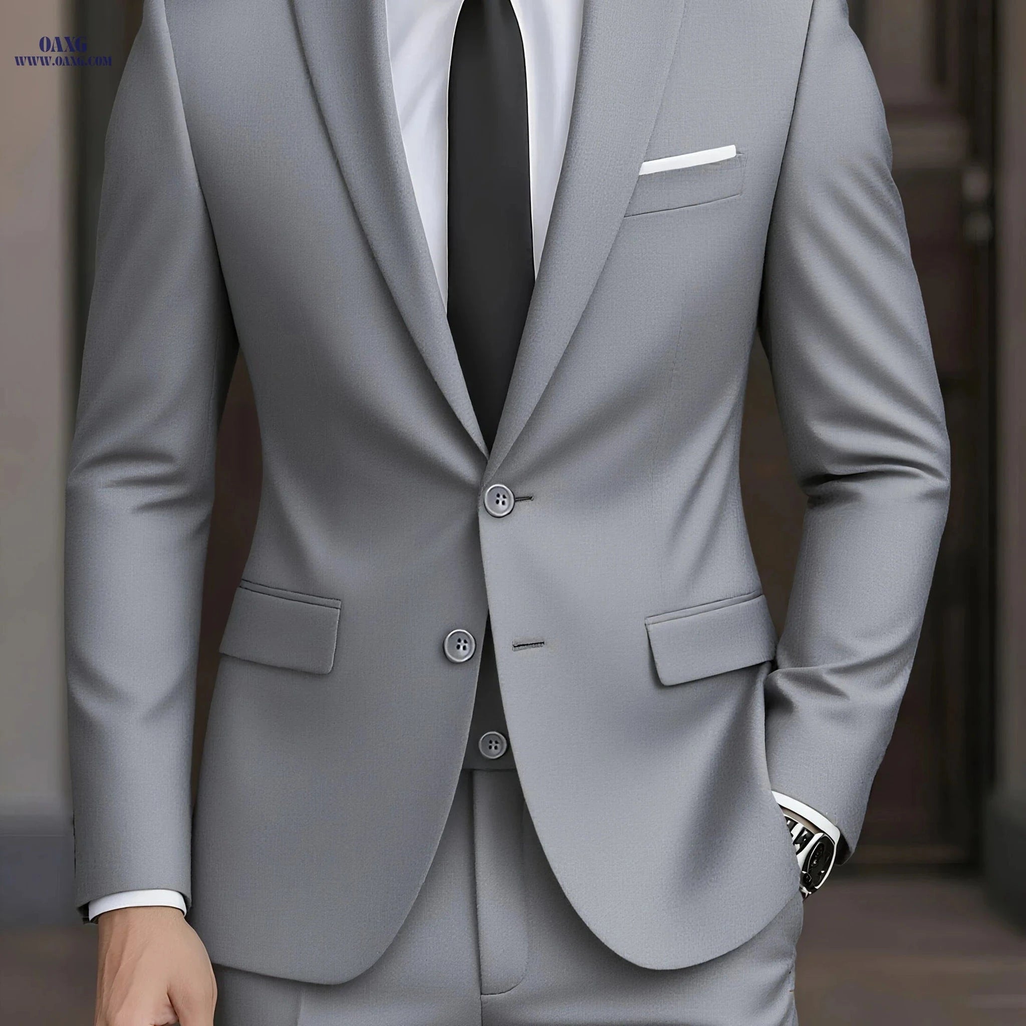 BEATY IN CLOTH Men's Two-Piece Suit - Jacket & Trousers for Events   OAXG 