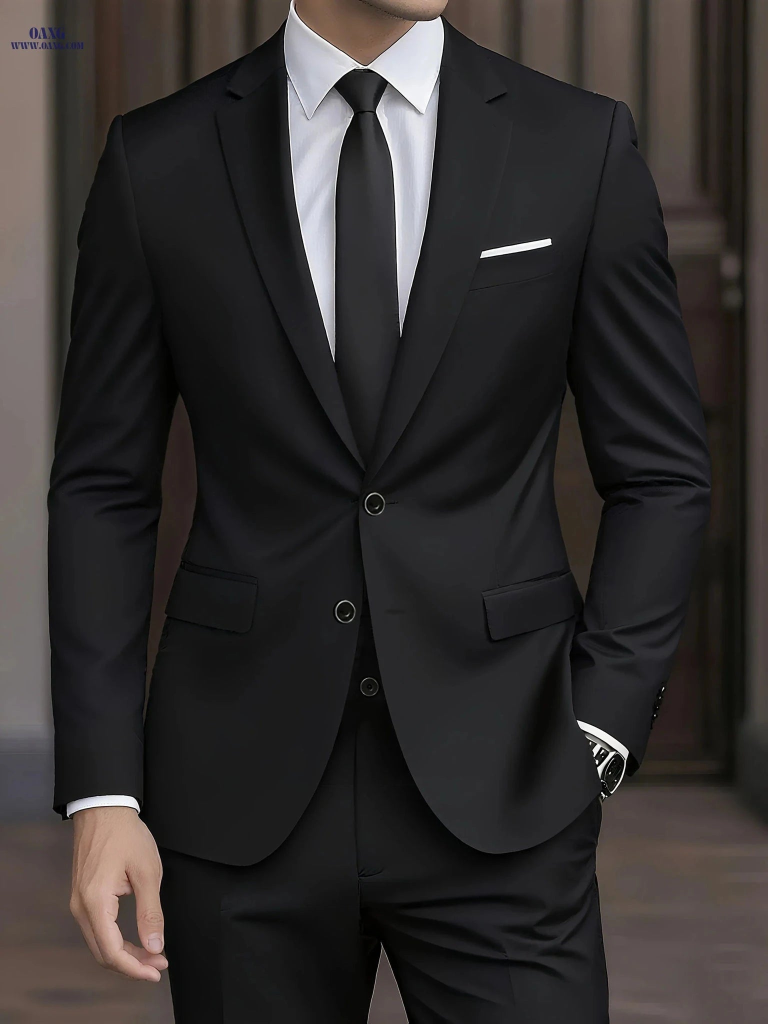 BEATY IN CLOTH Men's Two-Piece Suit - Jacket & Trousers for Events   OAXG Burgundy / FR XXS
