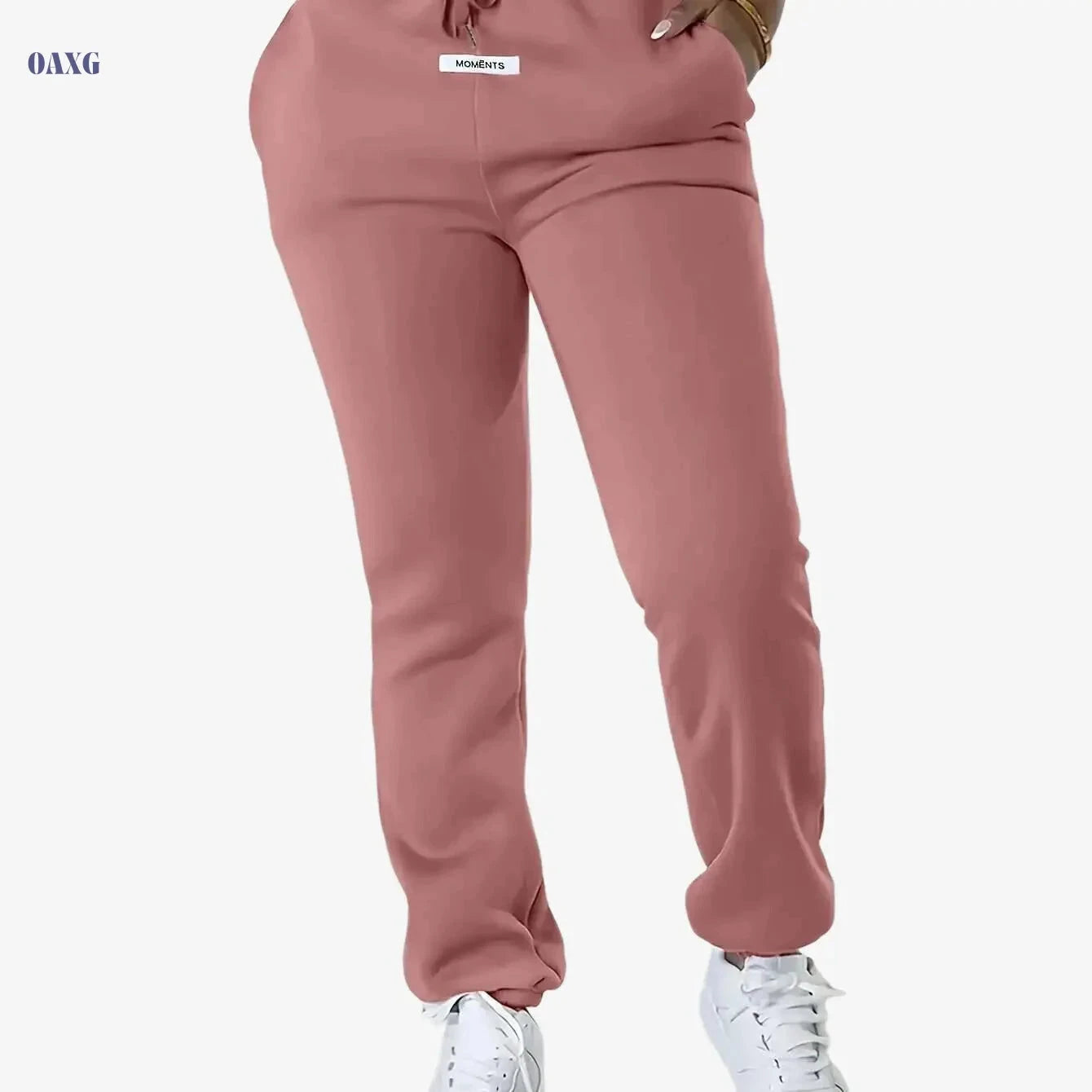 Best Women's Joggers - Casual Drawstring Sweatpants for Office & Weekend   OAXG 