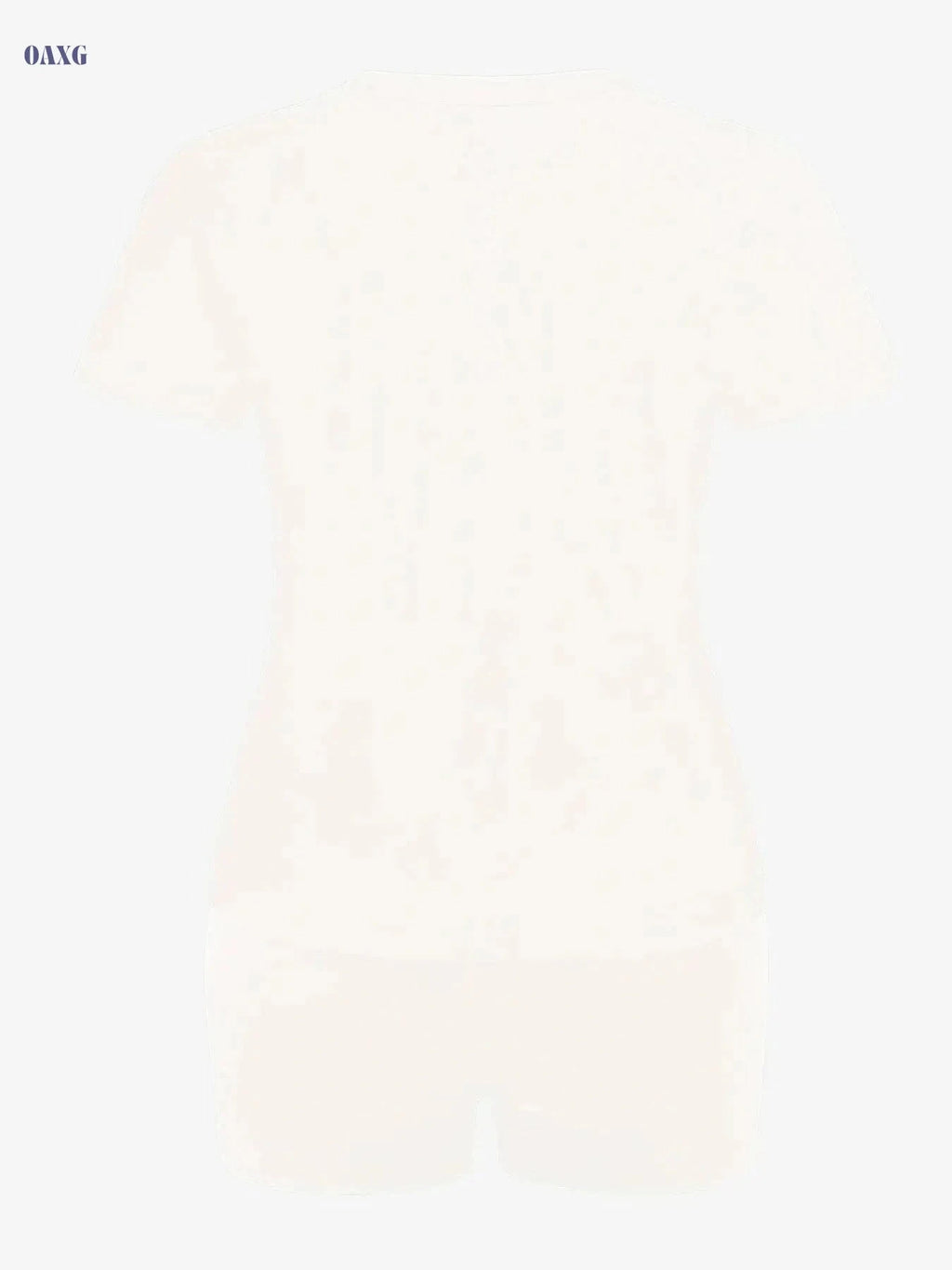 Boston Letter Print Women's Casual Sportswear Set - Short Sleeve T-Shirt   OAXG 