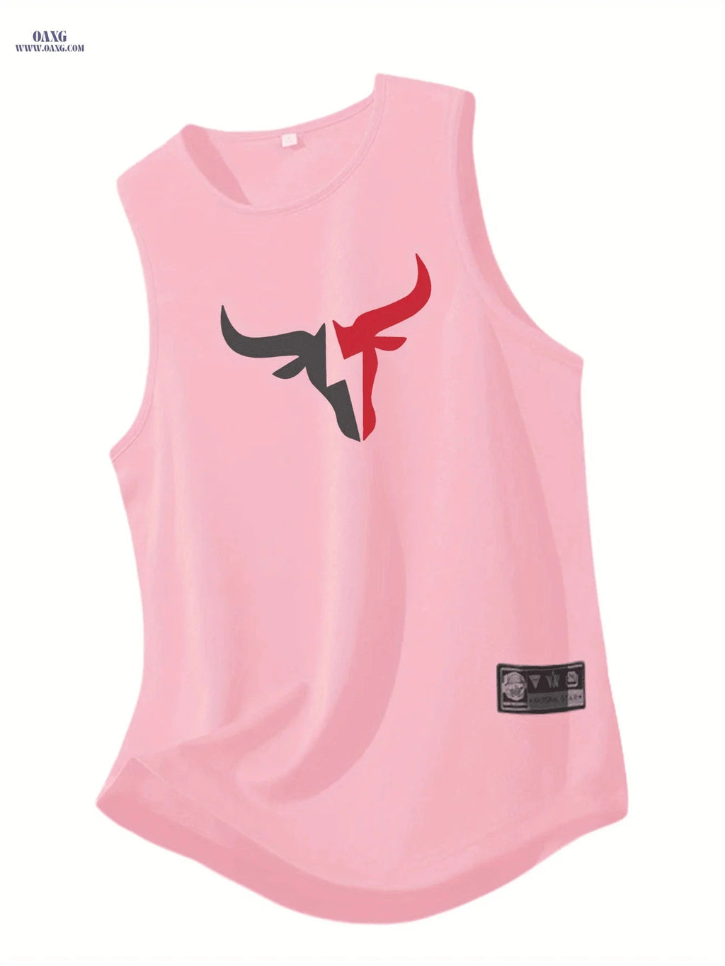 Breathable Men's Athletic Tank Top - Quick-Dry, Sleeveless Sportswear   OAXG White / S