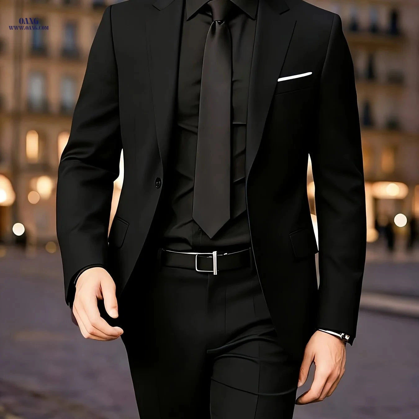 British Vintage Men's Two-Piece Suit Set - Business Casual Formal Wear   OAXG ginger-colored / FR S