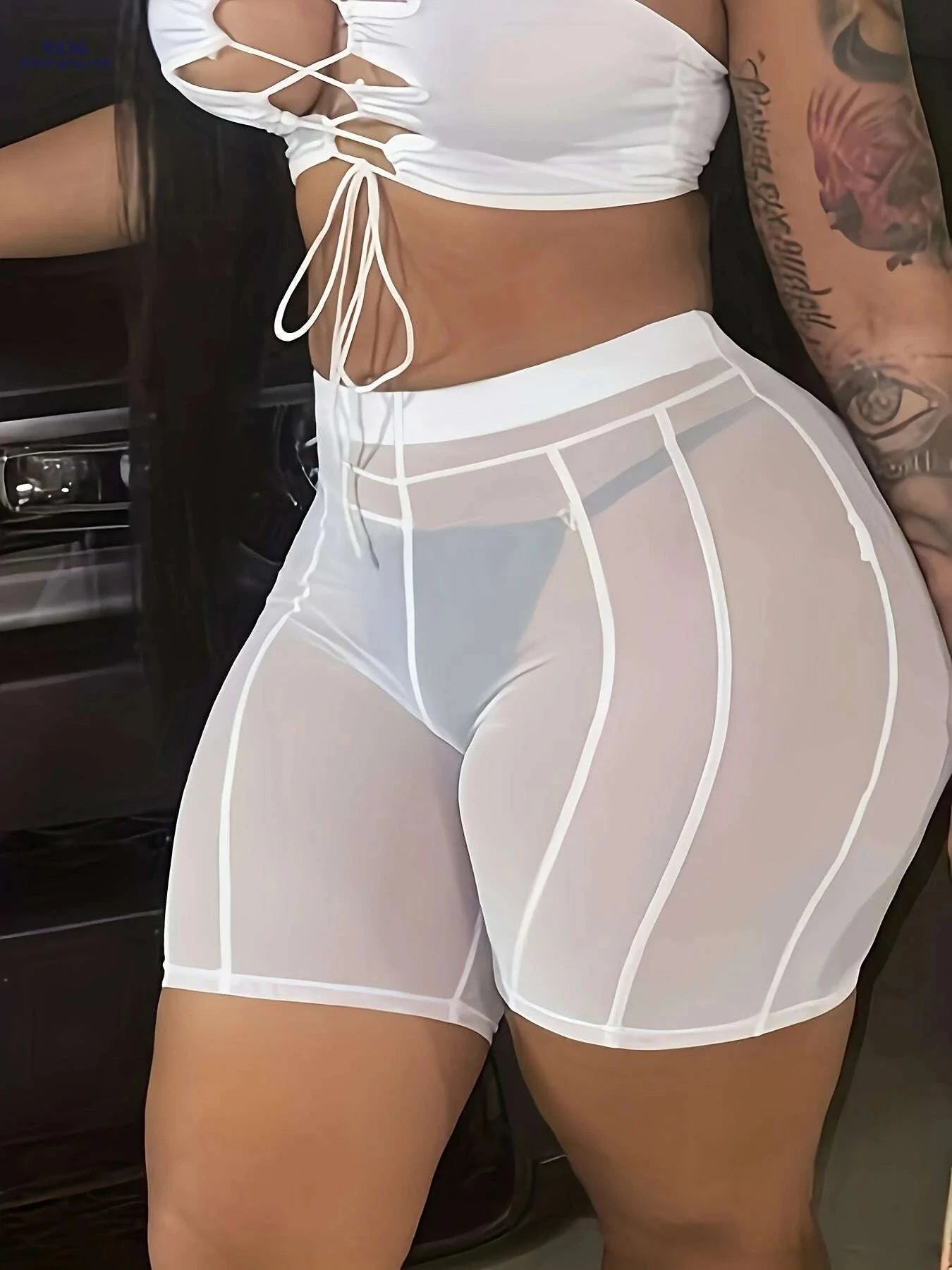 Butt-Lifting High-Waisted Leggings - Stylish and Breathable Summer Fit   OAXG 