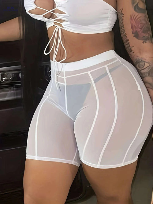 Butt-Lifting High-Waisted Leggings - Stylish and Breathable Summer Fit   OAXG 