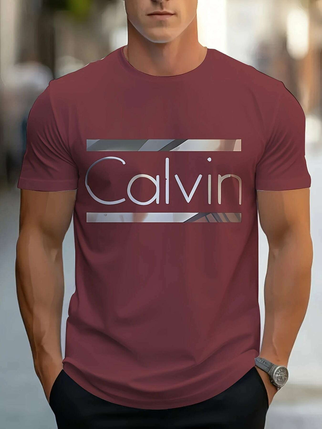 calvin-bold-letter-graphic-tee-stylish-light-blue-casual-t-shirt-oaxg-fLz