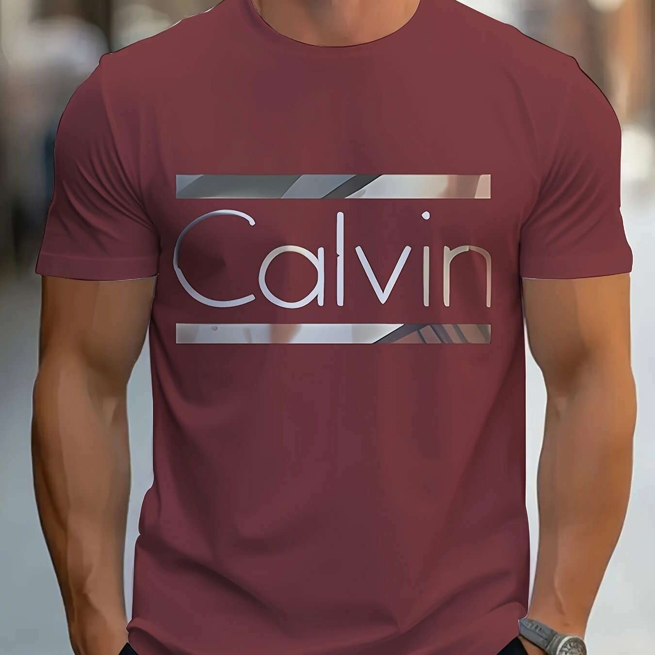 calvin-bold-letter-graphic-tee-stylish-light-blue-casual-t-shirt-oaxg-vhF