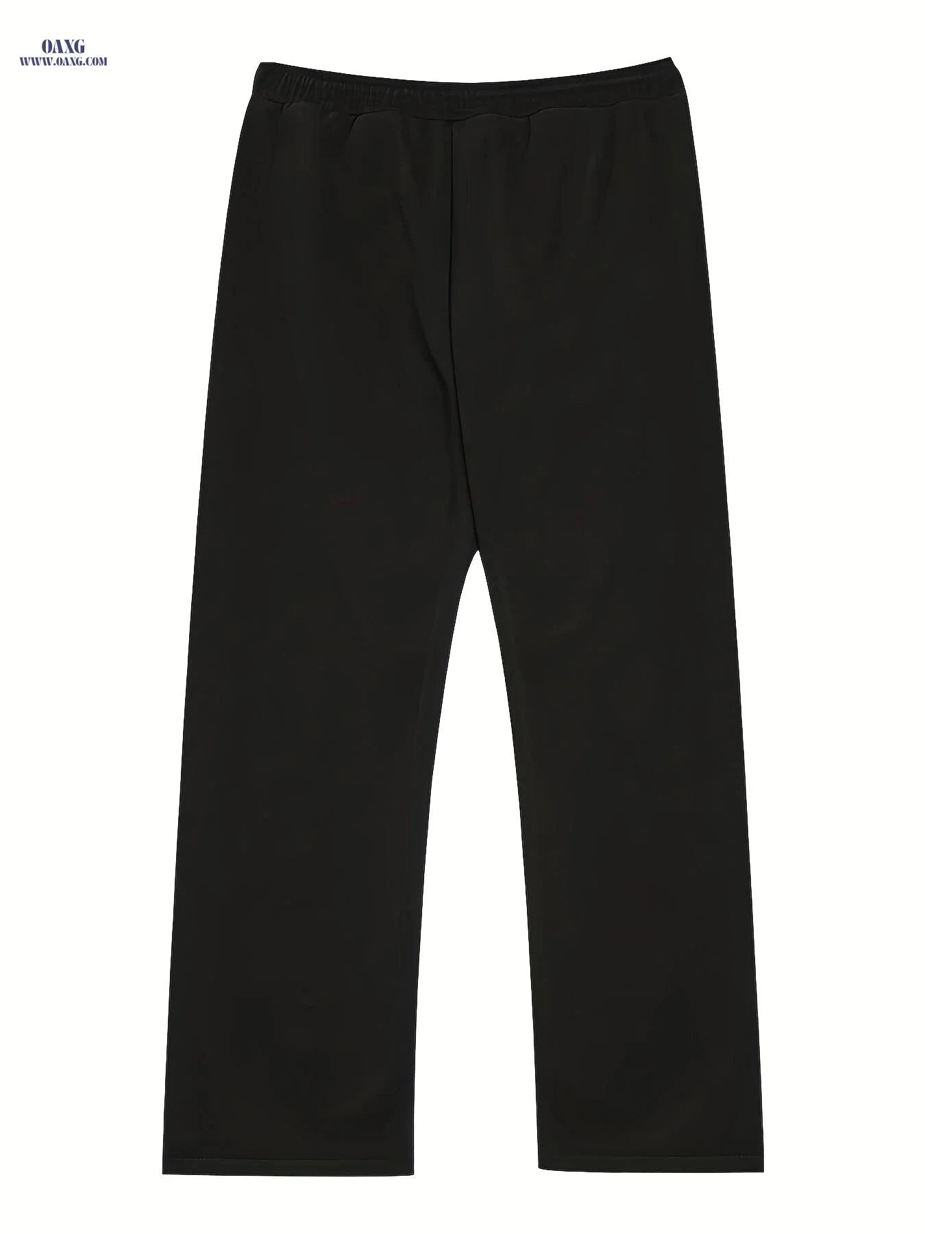 Casual Color-Block Fashion Pants for Men - Drawstring, Machine Washable   OAXG 