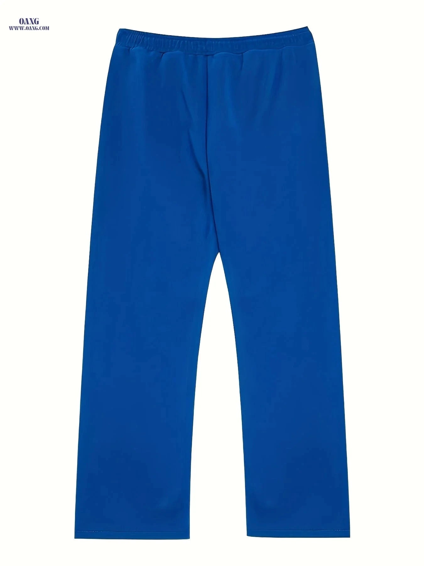 Casual Color-Block Fashion Pants for Men - Drawstring, Machine Washable   OAXG 