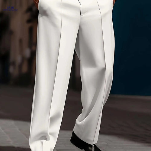 Casual Loose-Fit Long Trousers - Colorful Light Patterns for All Seasons   OAXG Mixed Color / FR M