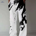Casual Loose Straight Leg Pants - Trendy Men's Fashion Trousers   OAXG Mixed Color / M