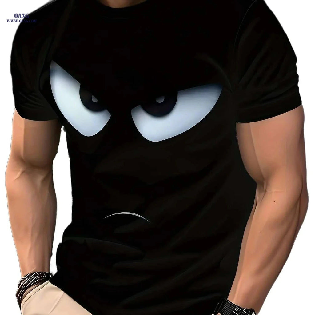 Casual Men's Fashion T-Shirt - Perfect for Outdoor and Everyday Wear   OAXG 