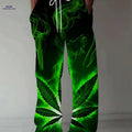 Casual Men's Loose Straight-Leg Pants - Trendy All-Season Trousers   OAXG 