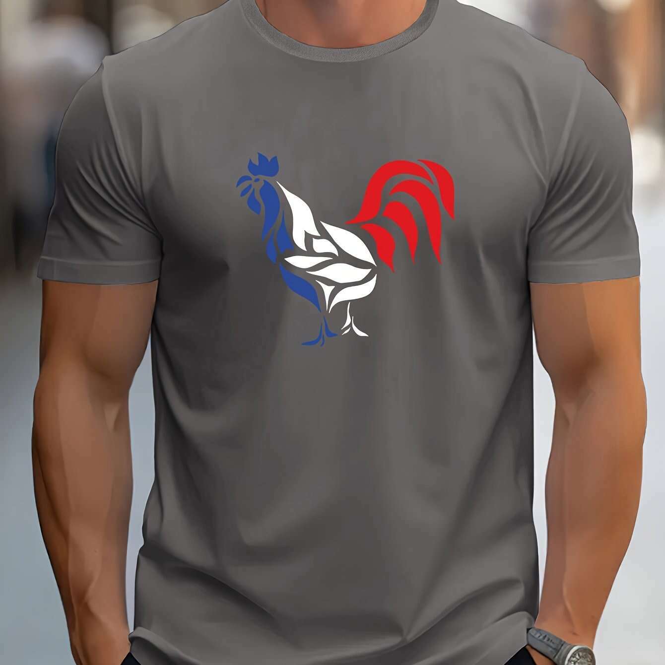 casual-men-s-t-shirt-summer-oil-painting-rooster-design-tee-oaxg-g2B