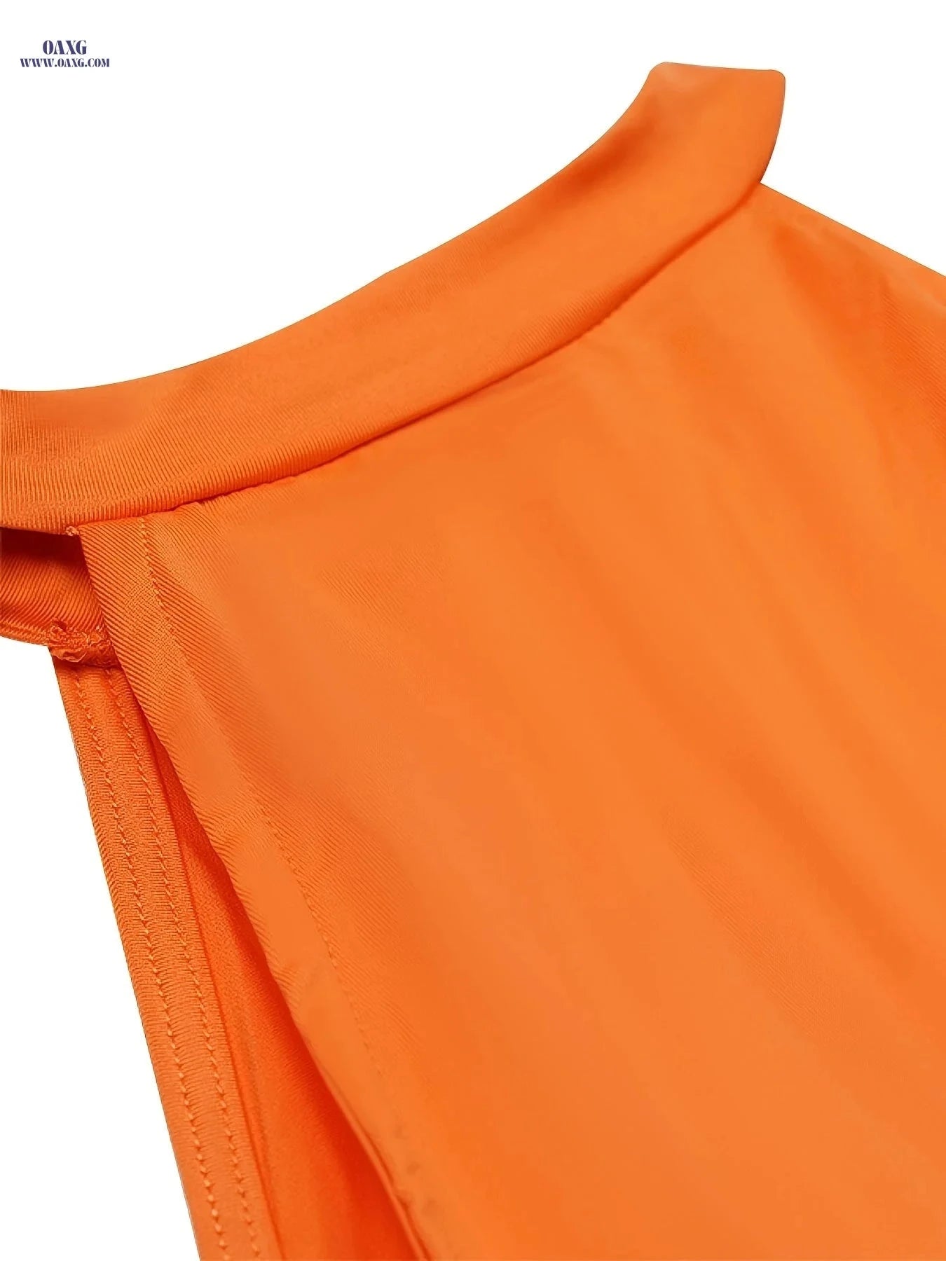 Casual Off-Shoulder Color Block Vest and Shorts Set - High Elasticity   OAXG 