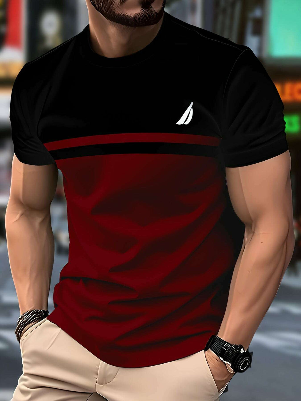 casual-polyester-men-s-tee-crew-neck-regular-fit-striped-style-oaxg-A6k