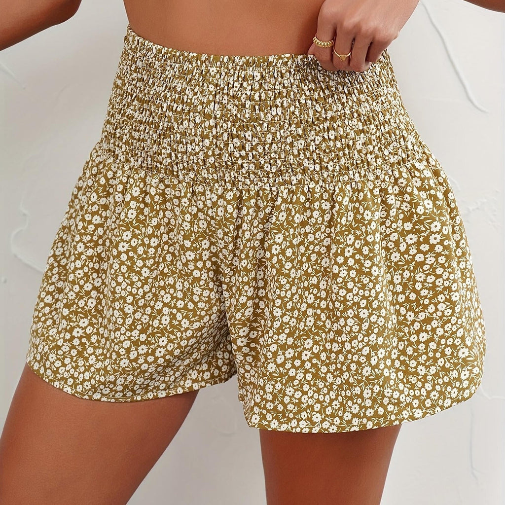 Chic Floral Women's Short Pants - Stylish Summer Fashion   OAXG 