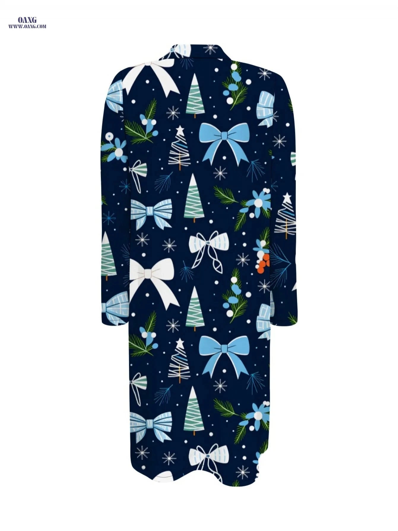 Chic Long Suits for Women - Elegant Fall Designs with Patterns   OAXG Mixed colors / S