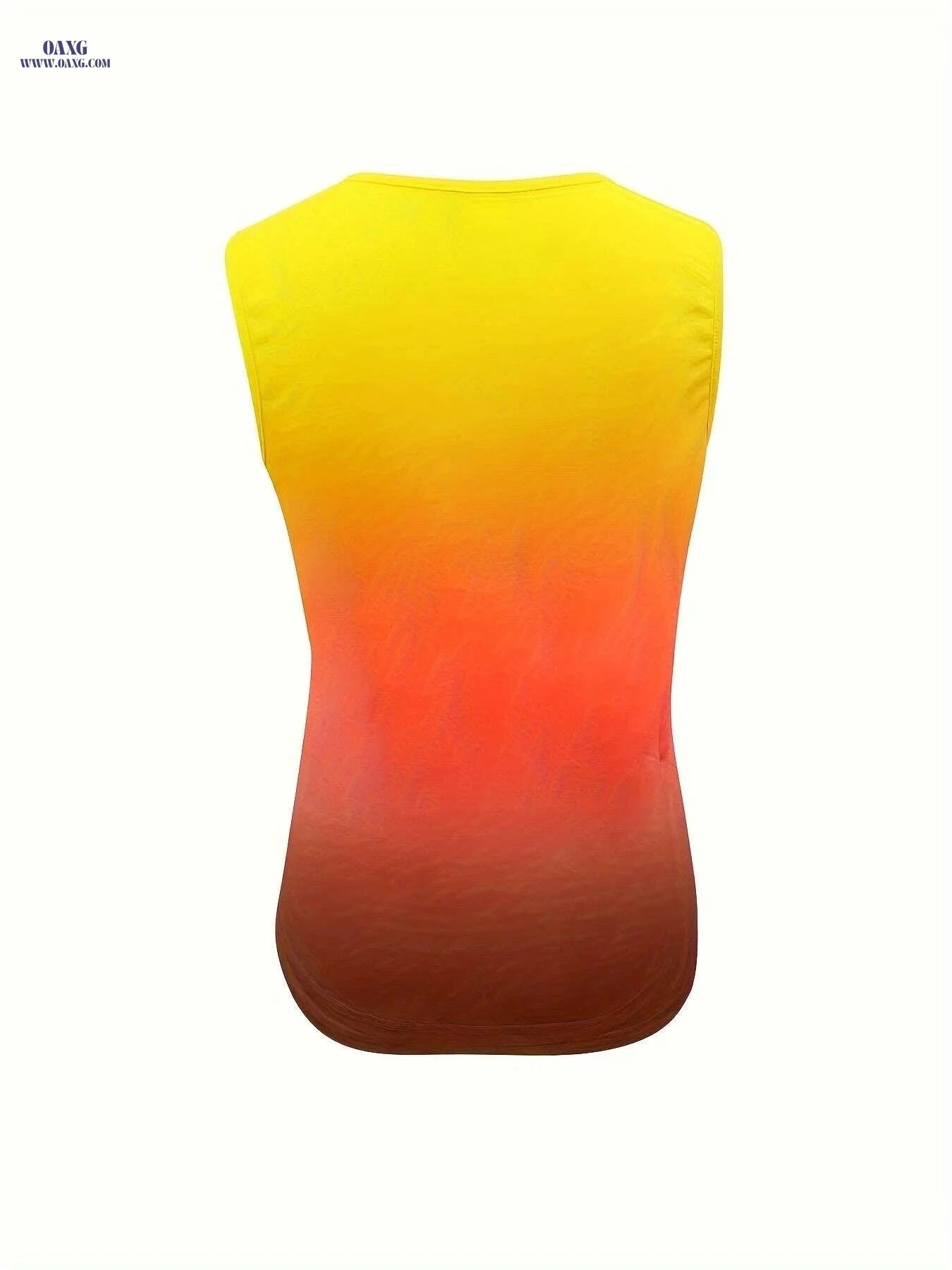 Chic Summer Slim-Fit Gradient Vest for Women - Metal Buckle Style   OAXG 