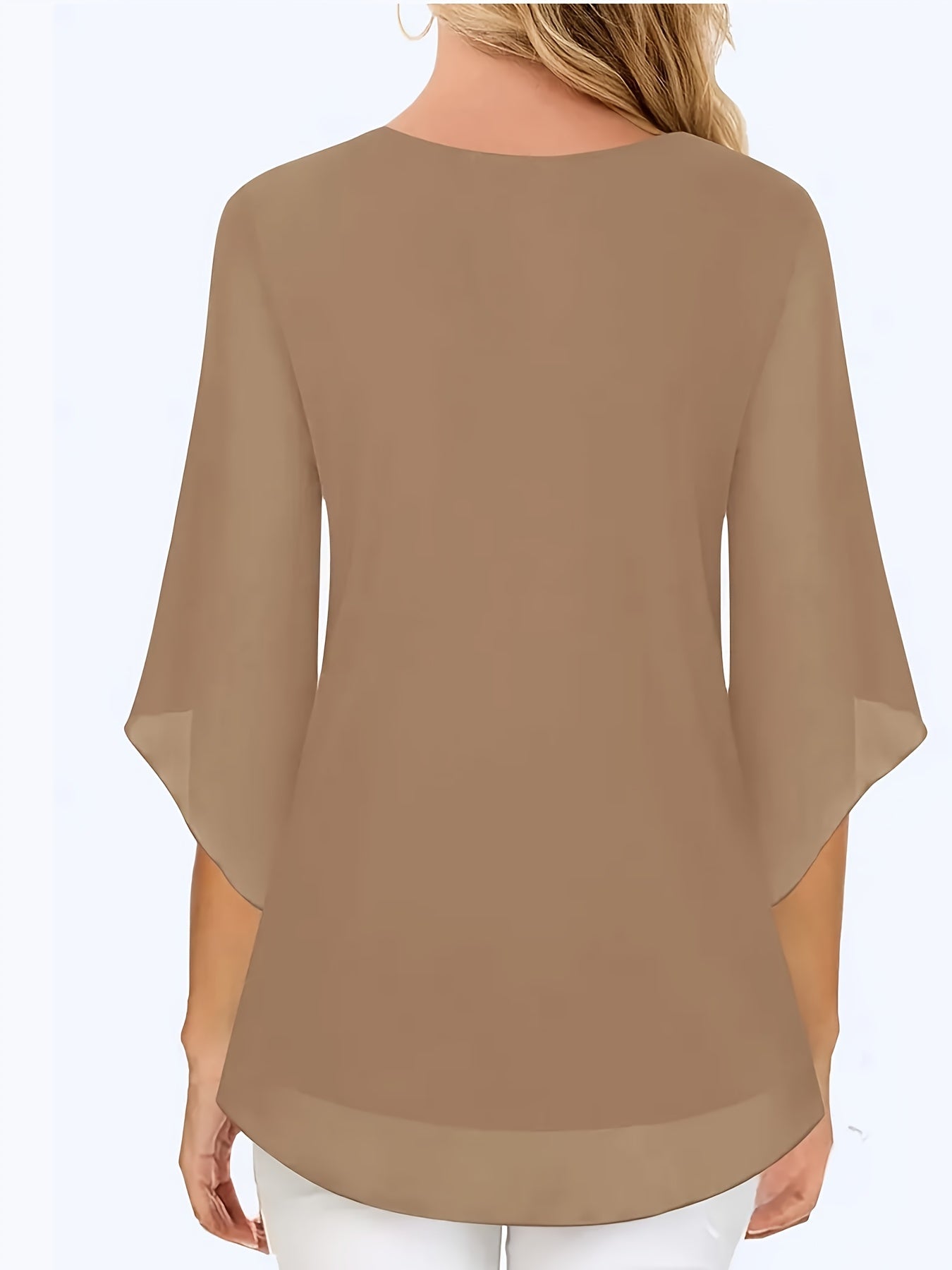 Chiffon Blouse Q216   OAXG Navy Color / S