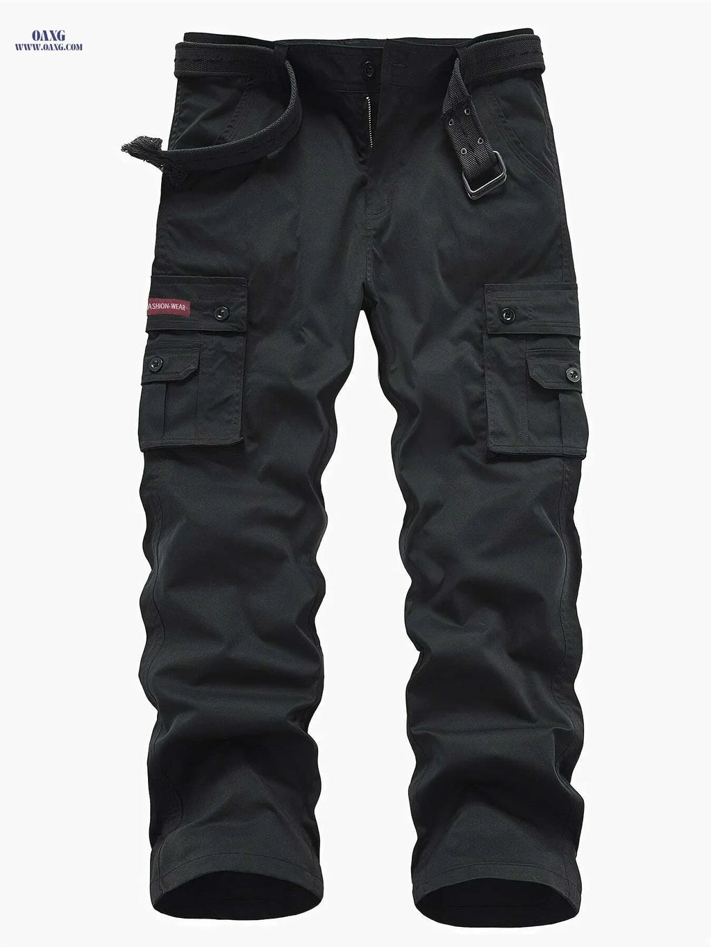 Classic Multi Flap Pocket Cargo Pants - Men’s Loose Fit for Outdoors   OAXG 