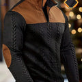 CLQWE Men's Casual Fashion Top - Henley Style for Autumn/Winter   OAXG 