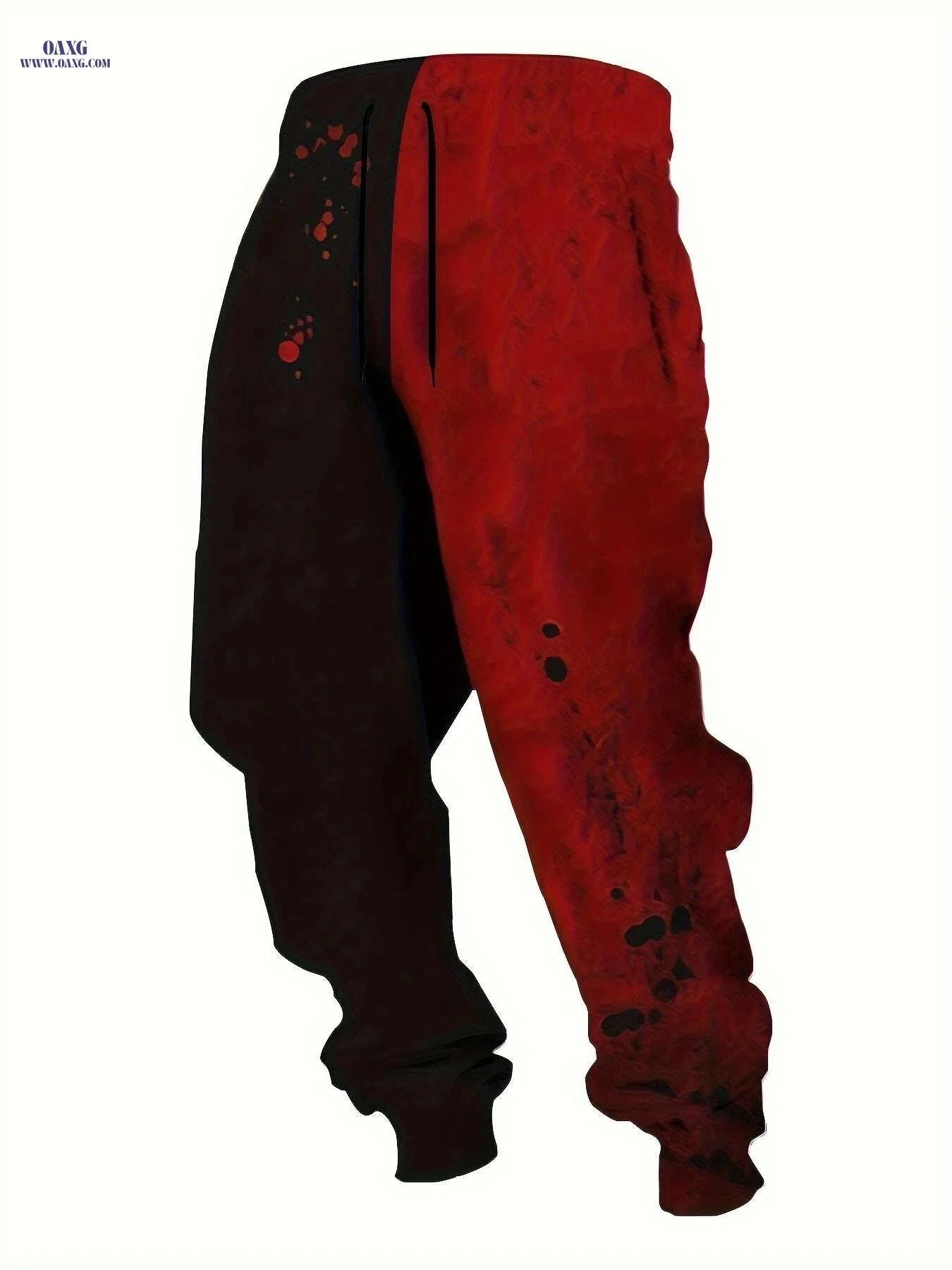 Comfort Joggers for Men - Breathable Color Block Casual Sweatpants   OAXG 