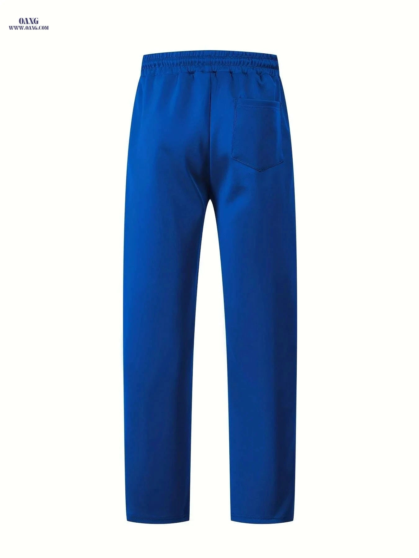 Comfortable Color-Block Jogger Pants - Adjustable Drawstring Waist   OAXG dark brown / S