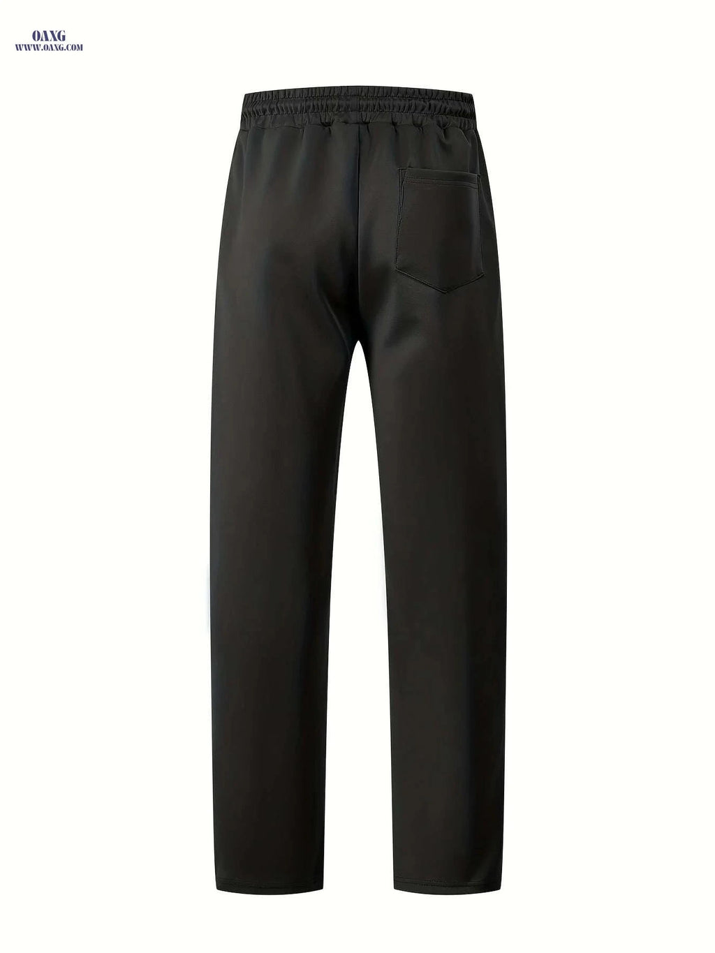 Comfortable Color-Block Jogger Pants - Adjustable Drawstring Waist   OAXG dark brown / S