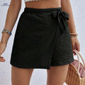 Comfy Summer Pants for Women - Casual Bottoms, Woven Design   OAXG 