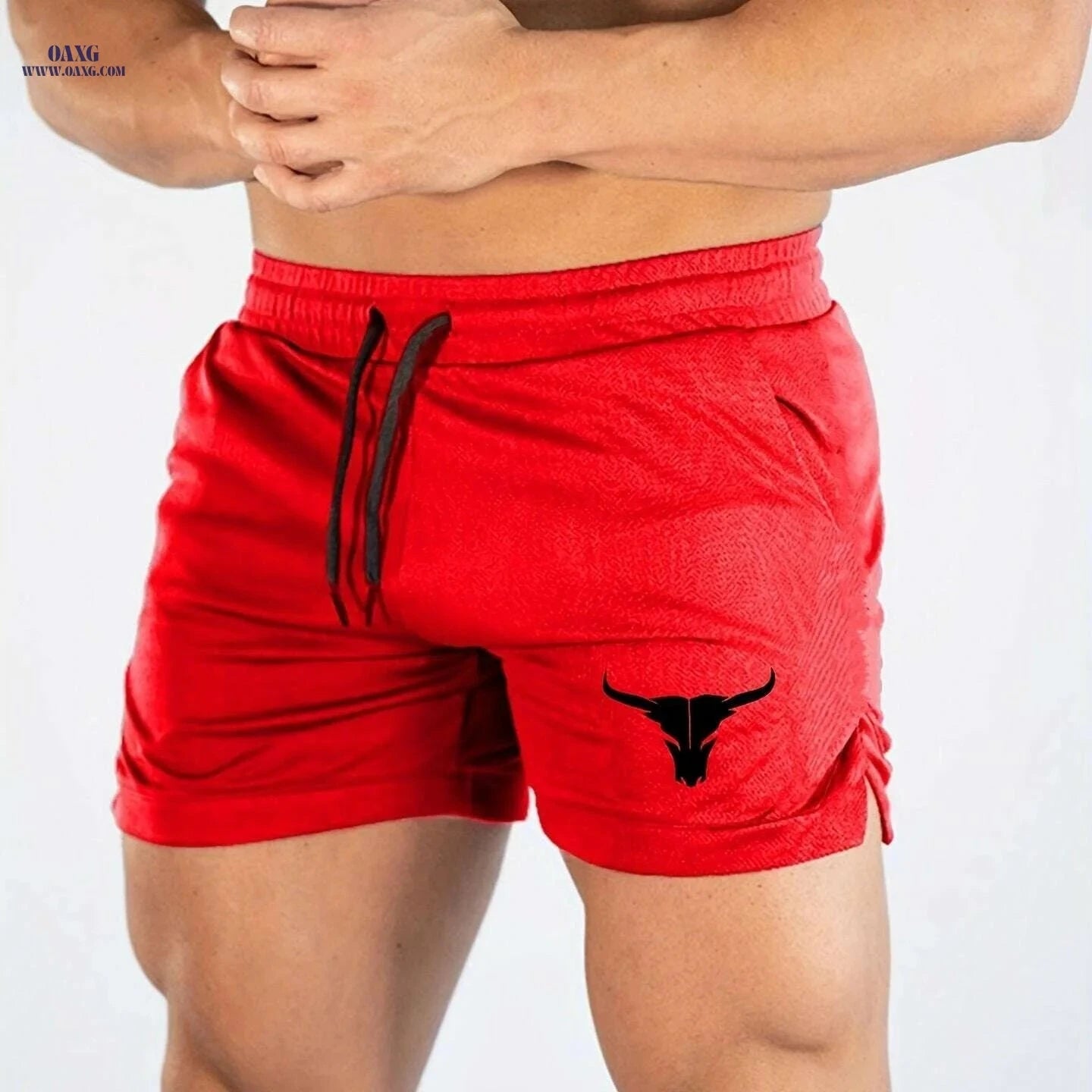 Creative Print Summer Sports Shorts for Men - Breathable Running Gear   OAXG 