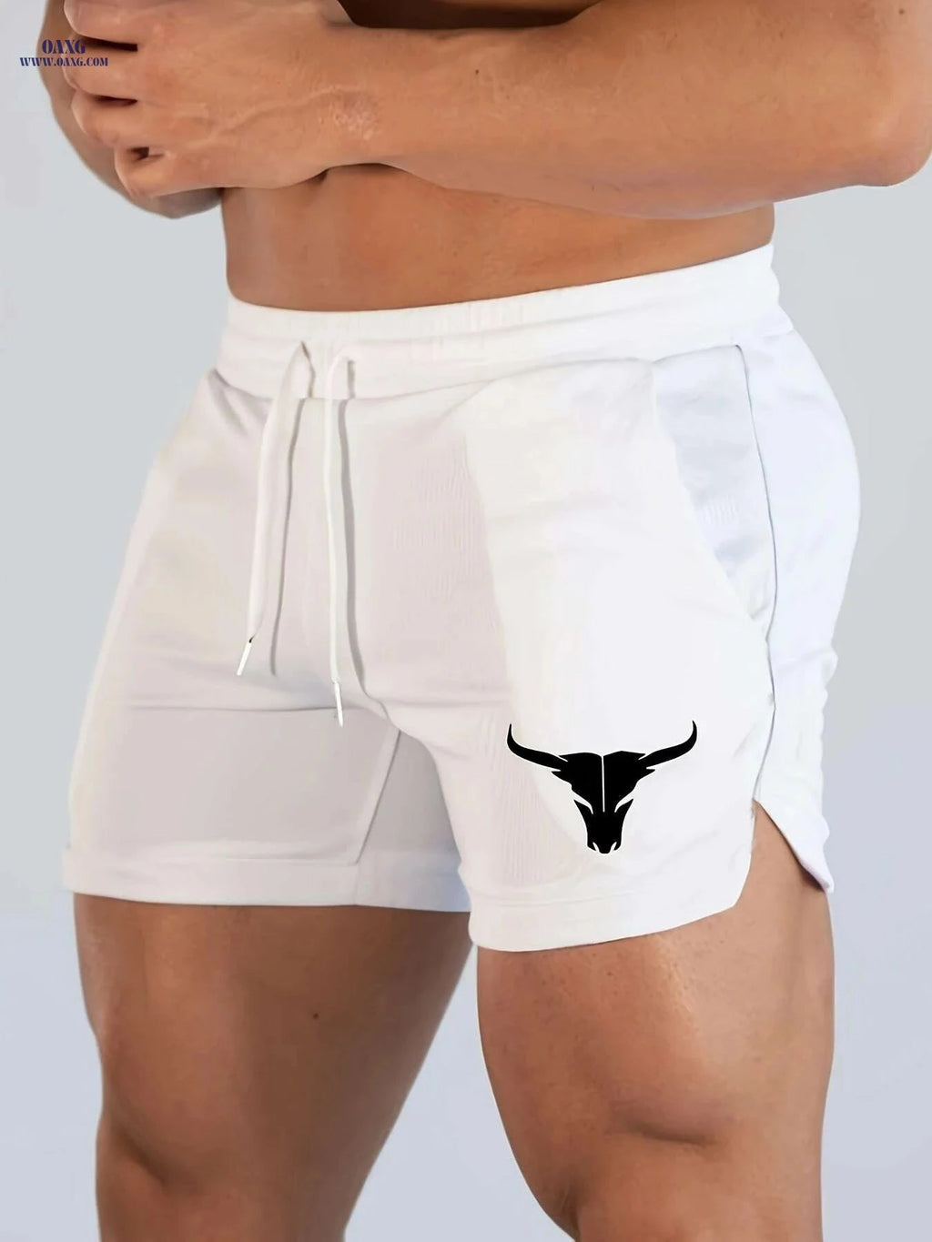 Creative Print Summer Sports Shorts for Men - Breathable Running Gear   OAXG 