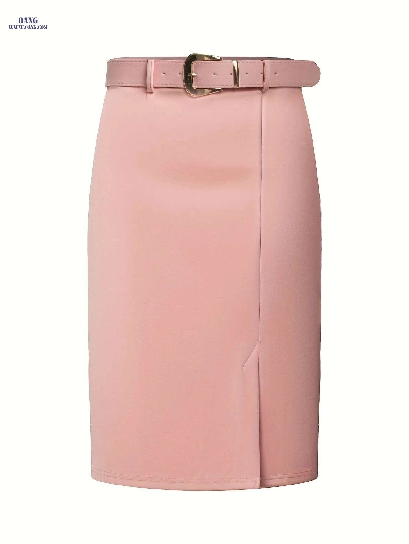DIQIUVY Elegant Slim-Fit H-Line Skirt Suit Jacket Pants - Black   OAXG 