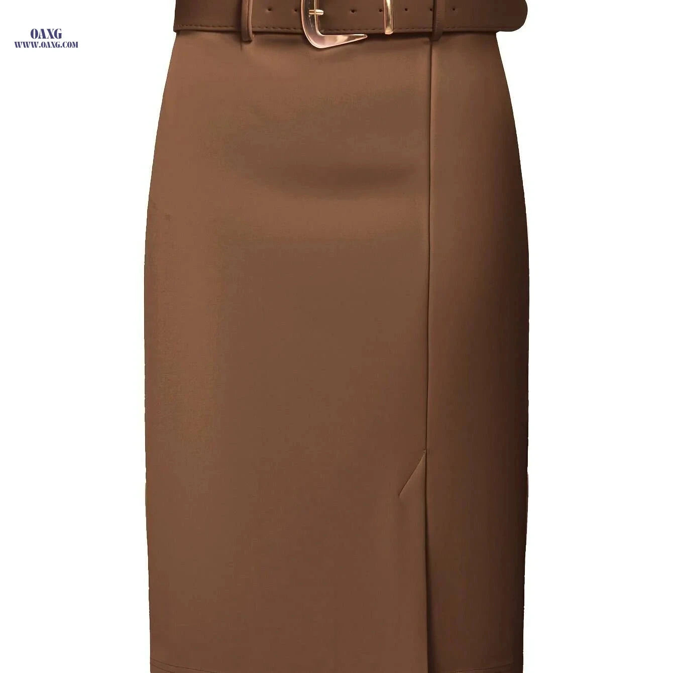 DIQIUVY Elegant Slim-Fit H-Line Skirt Suit Jacket Pants - Black   OAXG 