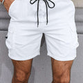 Durable Men's Work Shorts - Multiple Pockets for Practical Use   OAXG 
