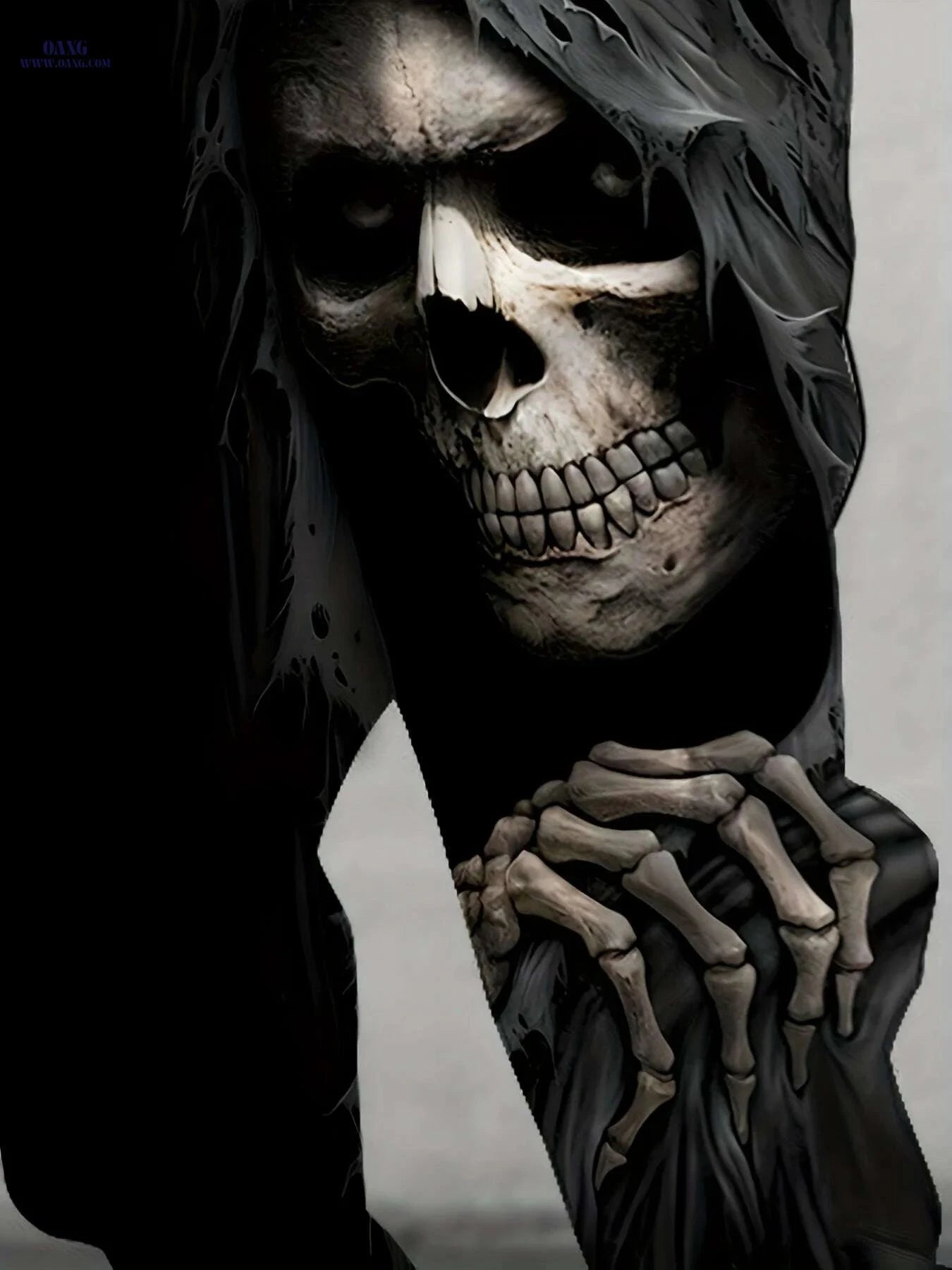 Edgy 3D Halloween Skull Joggers - Full-Length Casual Streetwear for Men   OAXG 