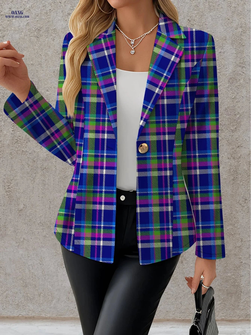Elegant Autumn Apparel for Women - Unique Tops and Coats   OAXG Mixed colors / S