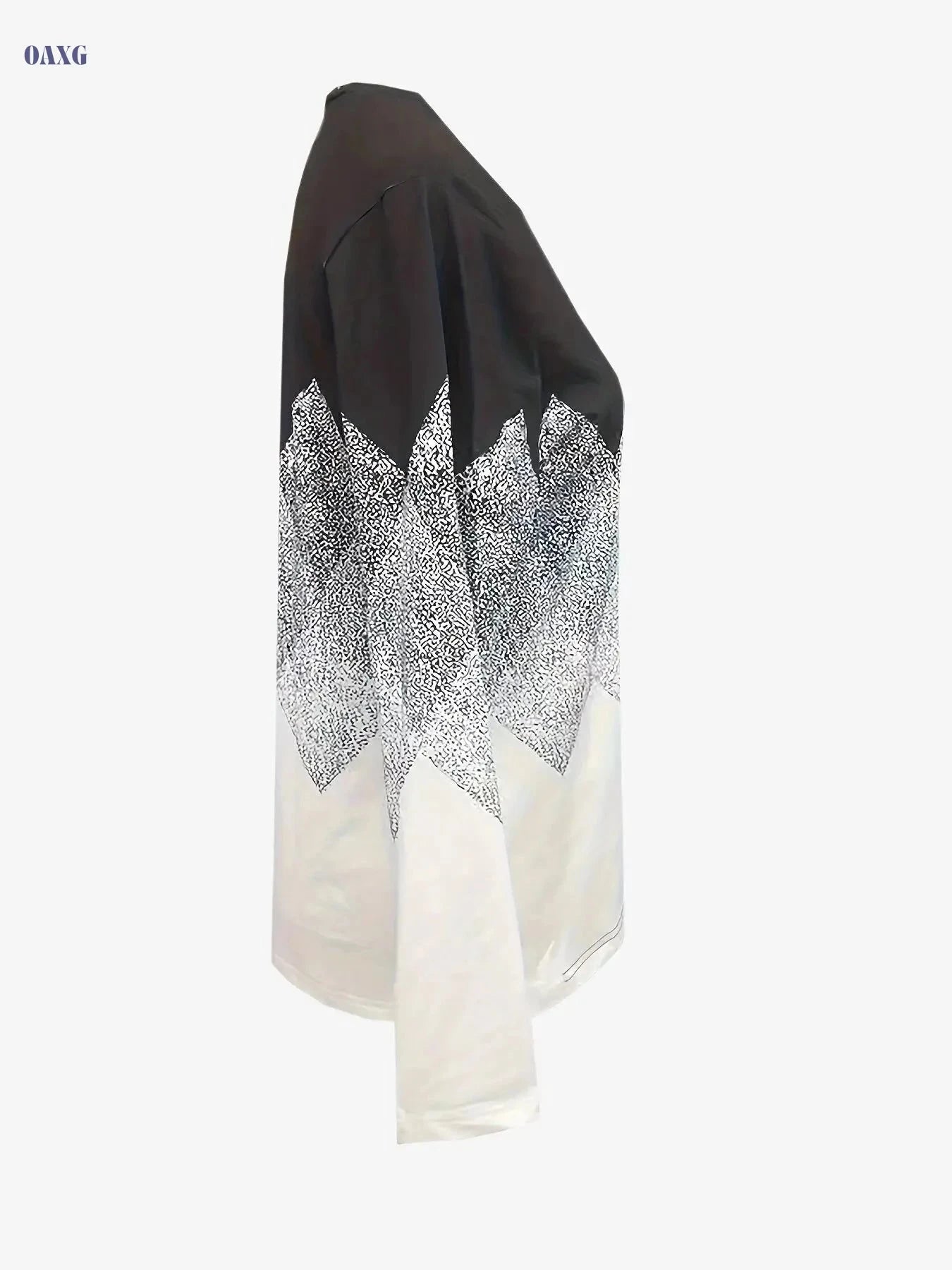 Elegant Color Block Crew Neck T-Shirt - Women's Casual Spring Style   OAXG 
