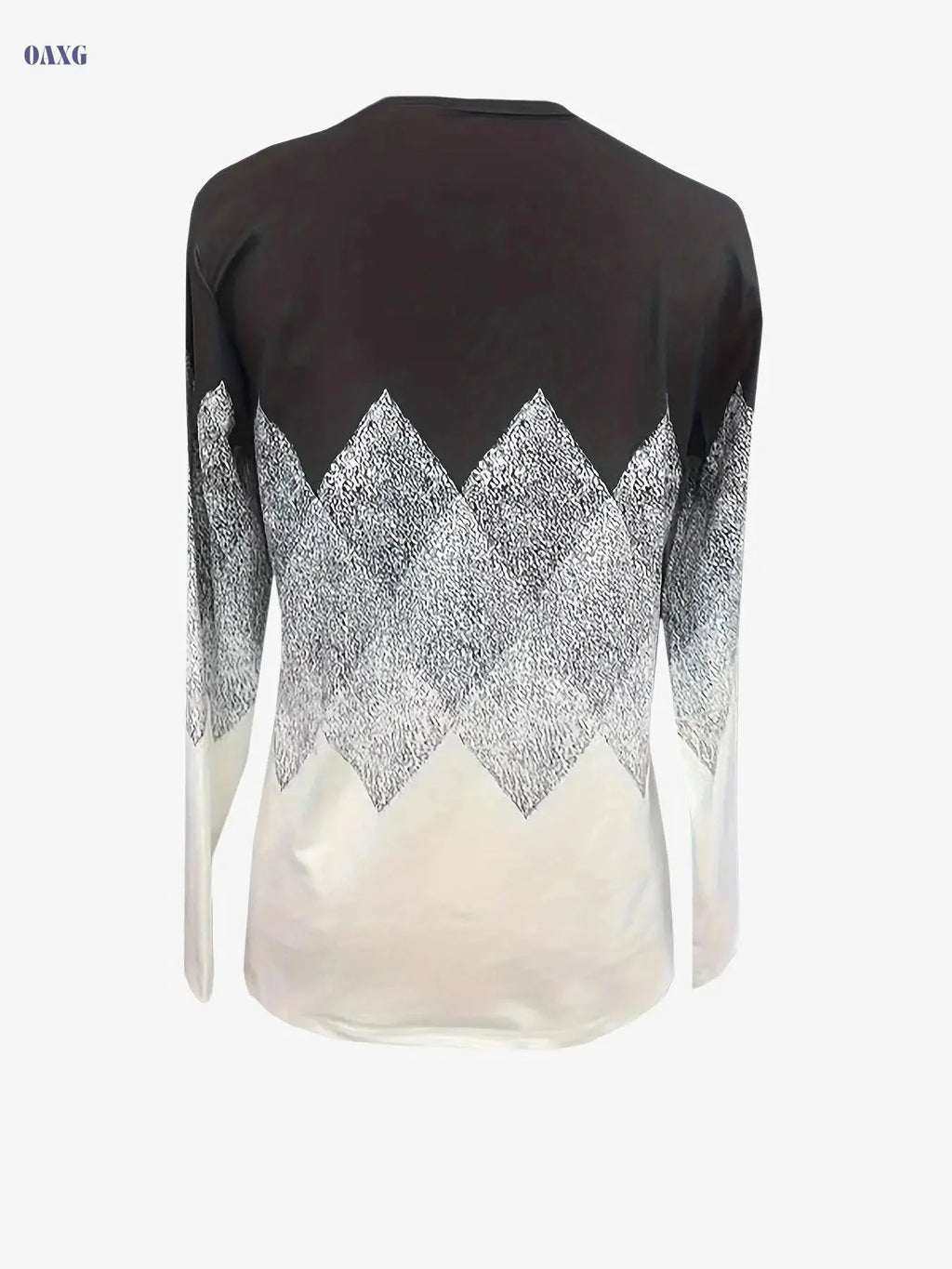 Elegant Color Block Crew Neck T-Shirt - Women's Casual Spring Style   OAXG Mixed Color / S