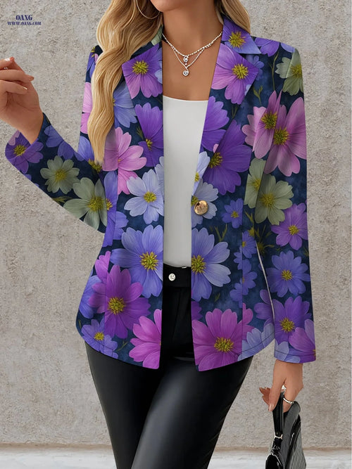 Elegant Floral Blouses for Women - Fall Fashion Outdoor Styles   OAXG 