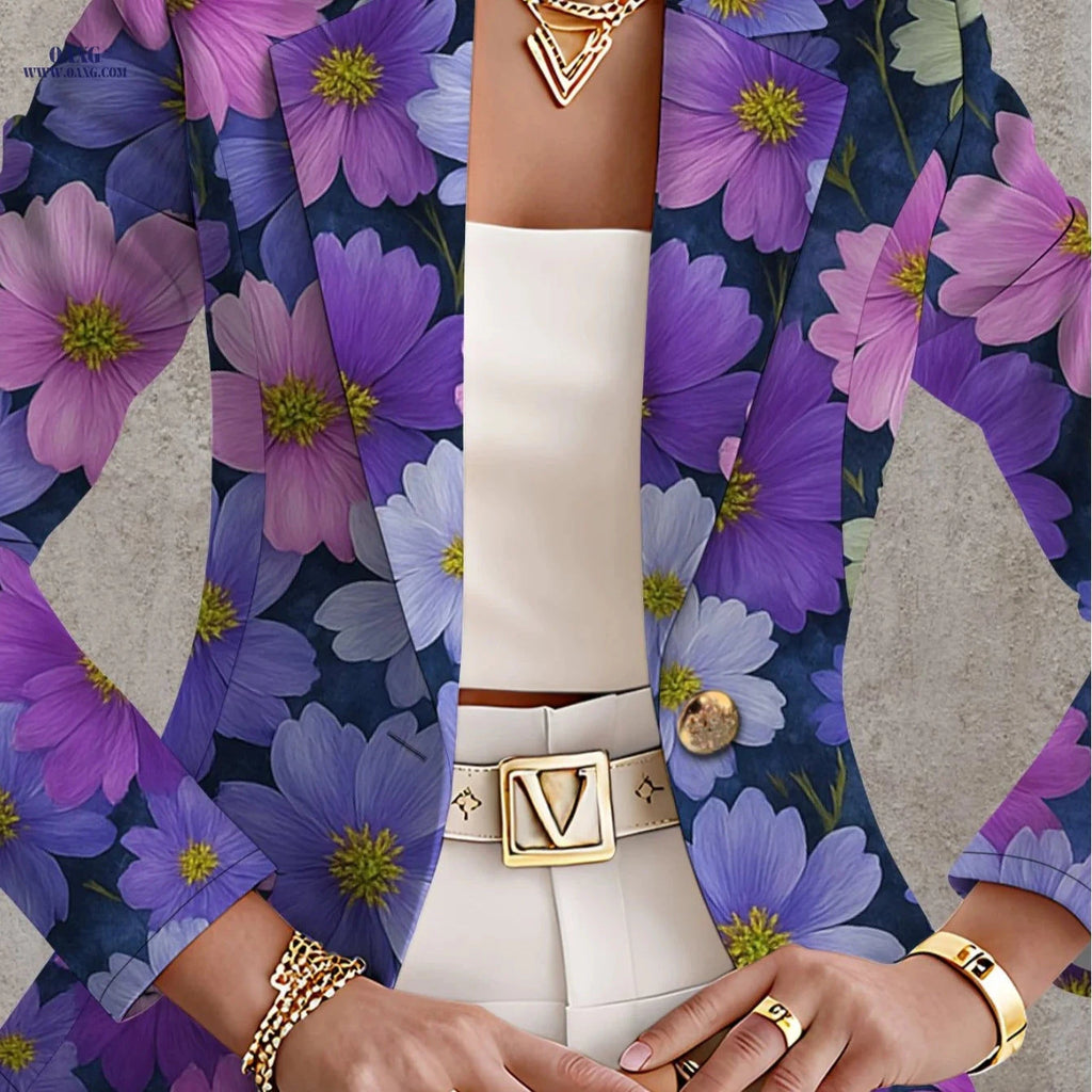 Elegant Floral Blouses for Women - Fall Fashion Outdoor Styles   OAXG 