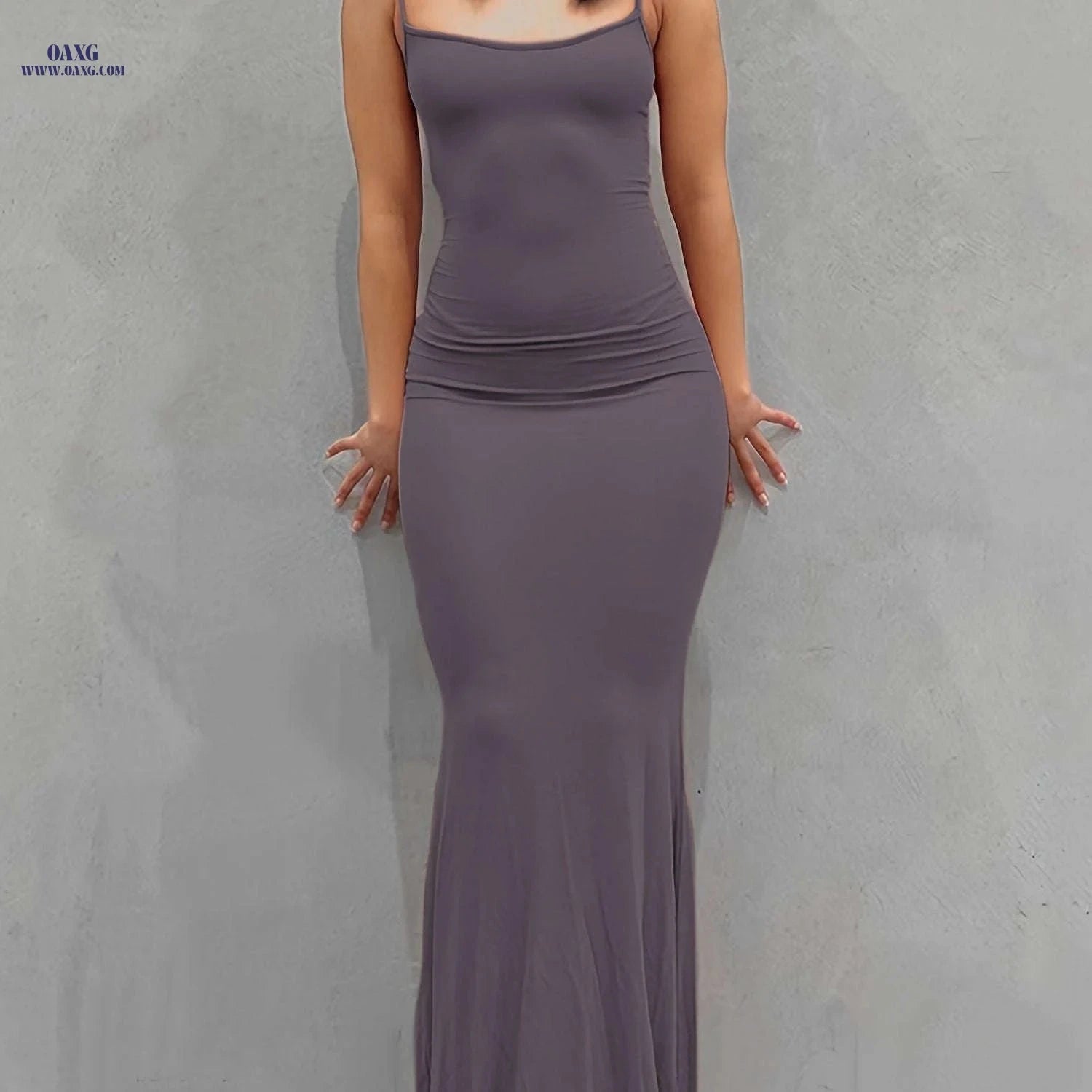 Elegant Halter Backless Party Dress - 2025 Women's Fashion   OAXG 