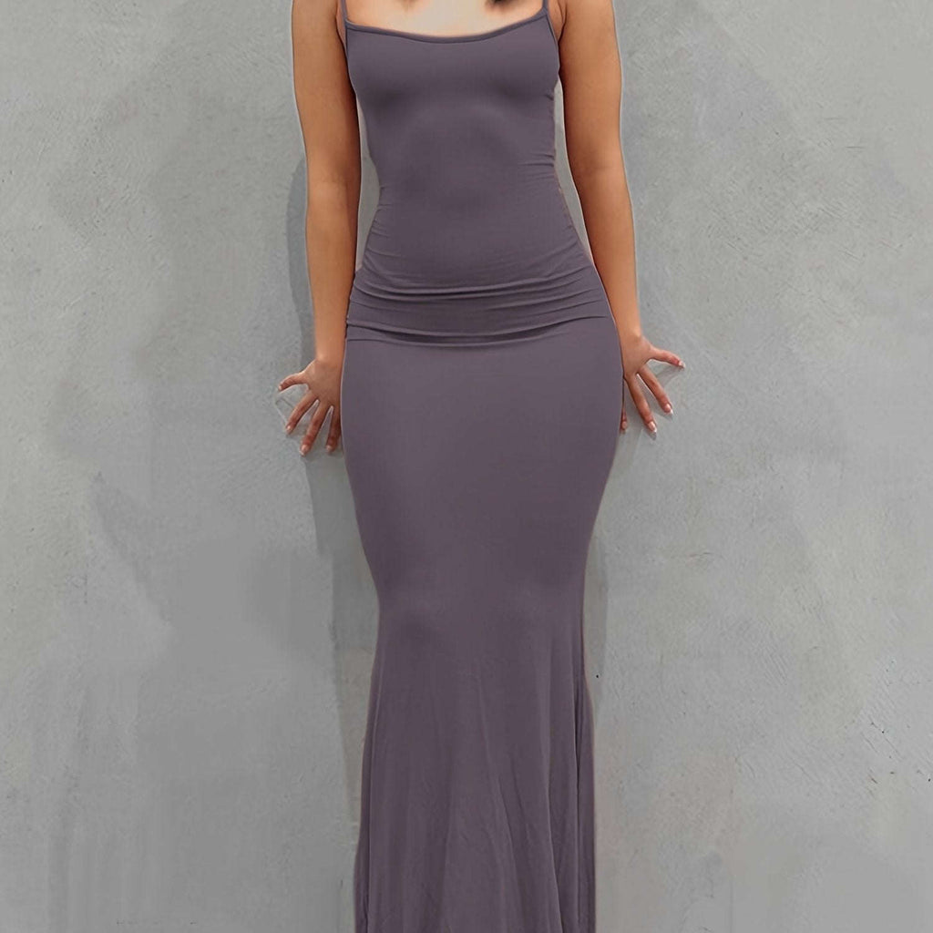 Elegant Halter Backless Party Dress - 2025 Women's Fashion   OAXG 