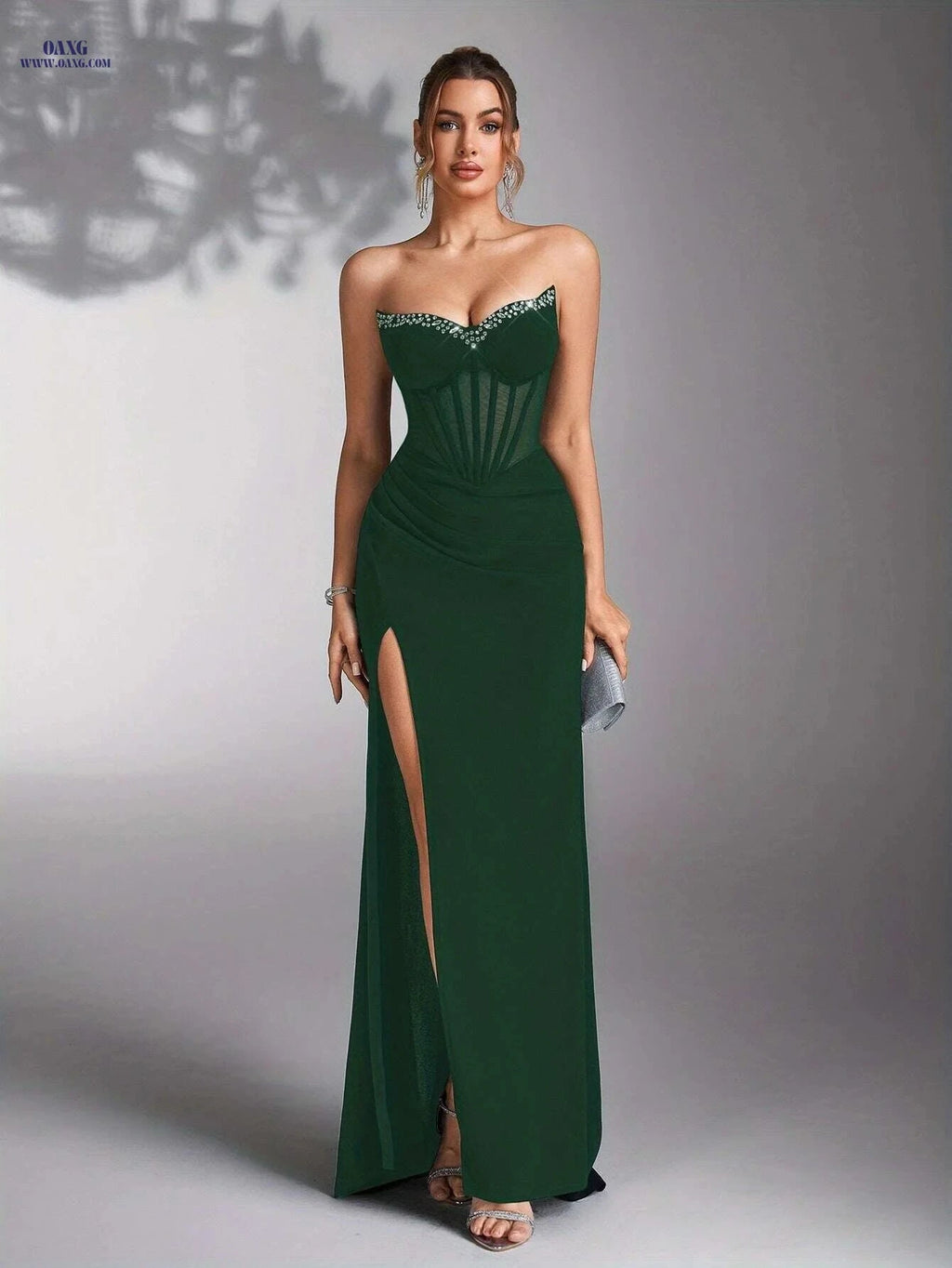 Elegant Ladies' Evening Gown - Perfect for Weddings & Bridesmaids   OAXG 